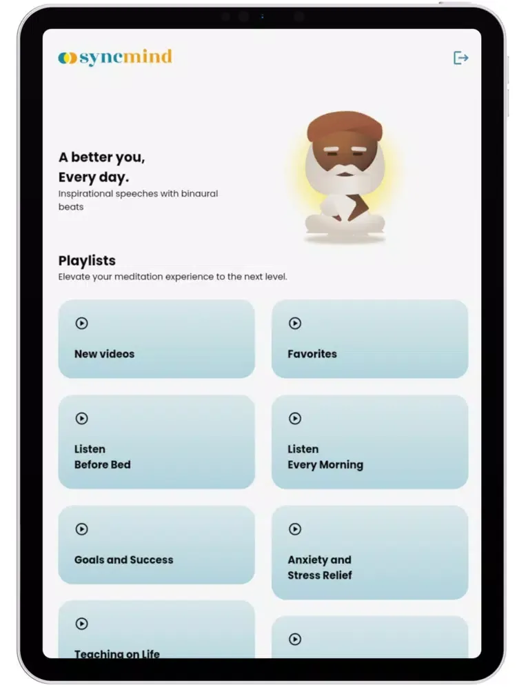 Скриншоты Sync Mind: Wisdom & Meditation iPad 