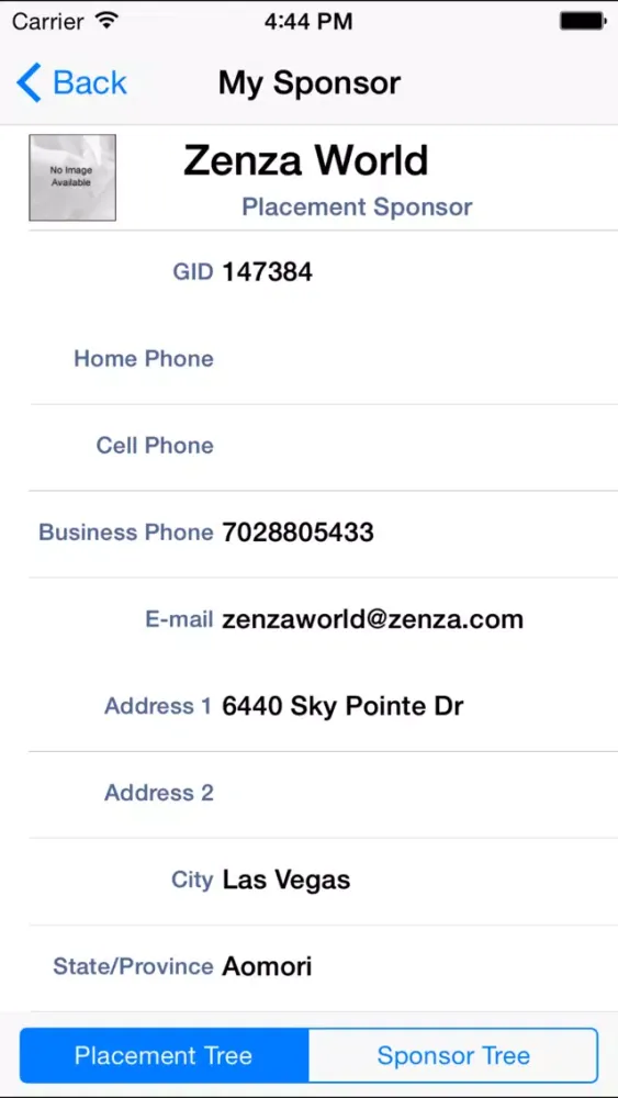 Capturas de tela do Zenza Mobile; by Zenza Life Sciences