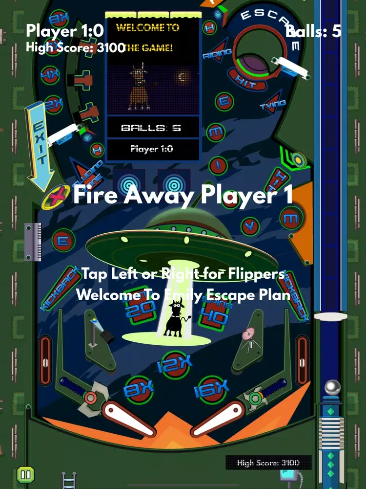 Emily Pinball iPad  Ekran Görüntüleri