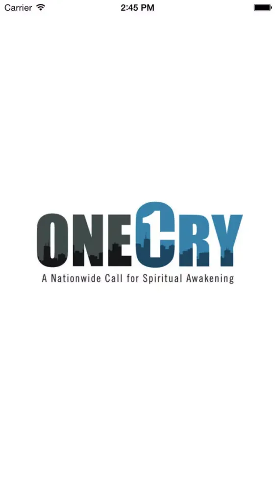Скриншоты OneCry - A nationwide call for spiritual awakening