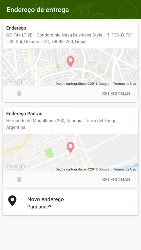 Zrzuty ekranu Pra você