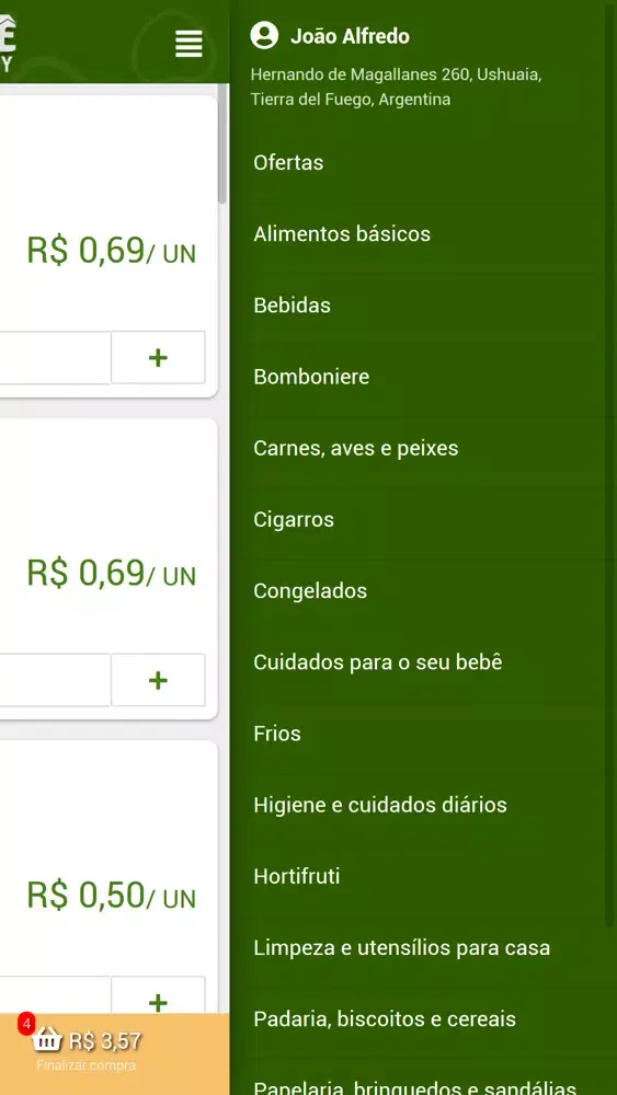 Zrzuty ekranu Pra você