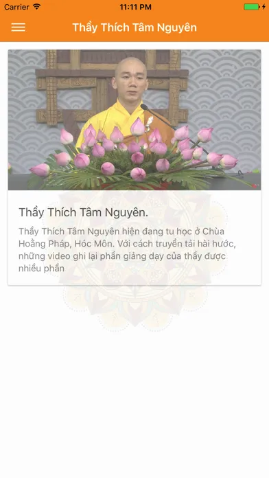 Thuyết pháp Thích Tâm Nguyên Screenshots