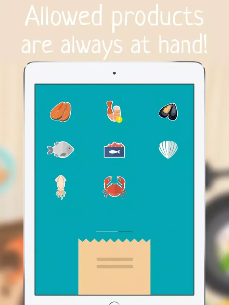 Atkins app Diet shopping list Food checker planner iPad  スクリーンショット