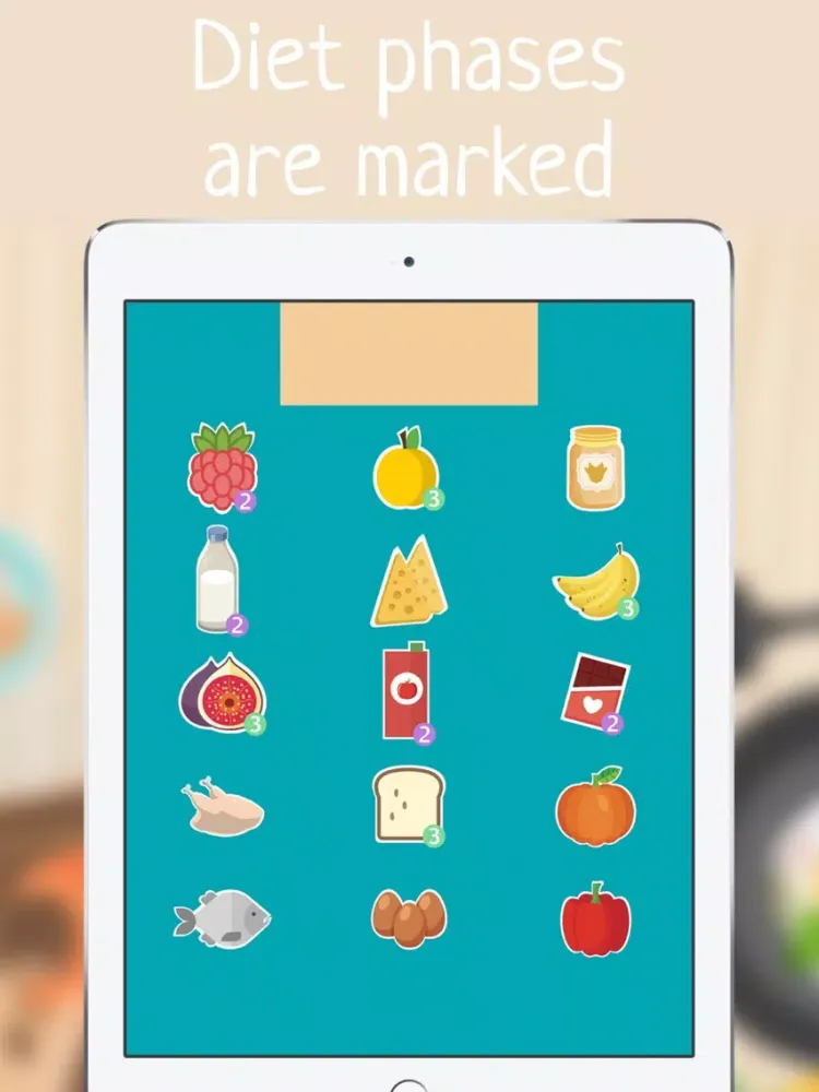 Atkins app Diet shopping list Food checker planner iPad  スクリーンショット