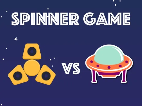 Fudget battle - Glow fidget spinners vs UFO iPad  Screenshots
