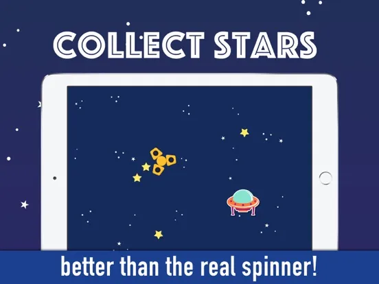 Fudget battle - Glow fidget spinners vs UFO iPad  Screenshots