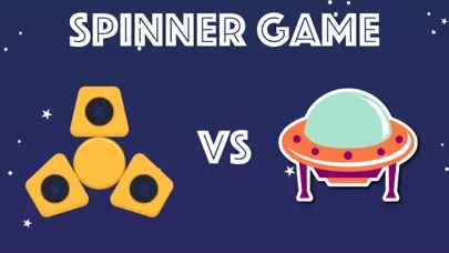 Fudget battle - Glow fidget spinners vs UFO Screenshots