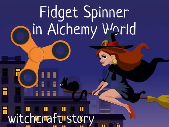 Capturas de tela do Figet spinner - Lil magic alchemist iPad 