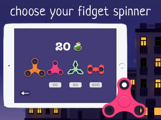 Capturas de tela do Figet spinner - Lil magic alchemist iPad 