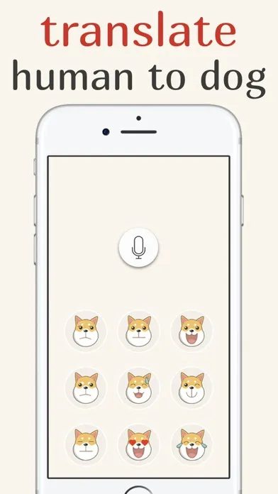 Captures d'écran de Human to dog translator