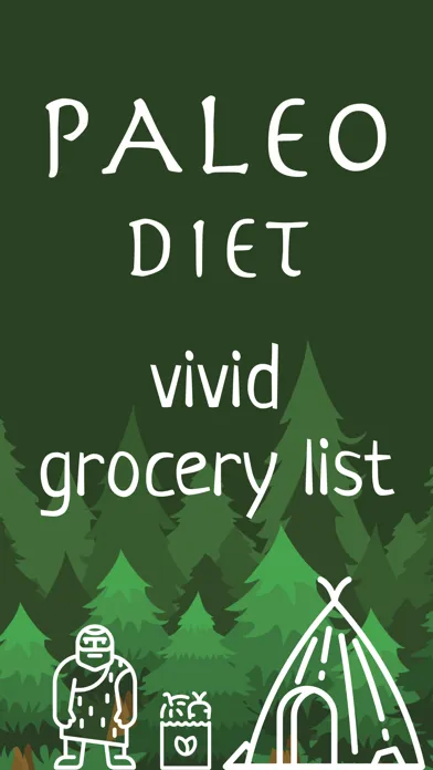 Captures d'écran de Paleo central diet food list Nomnom meal plans app