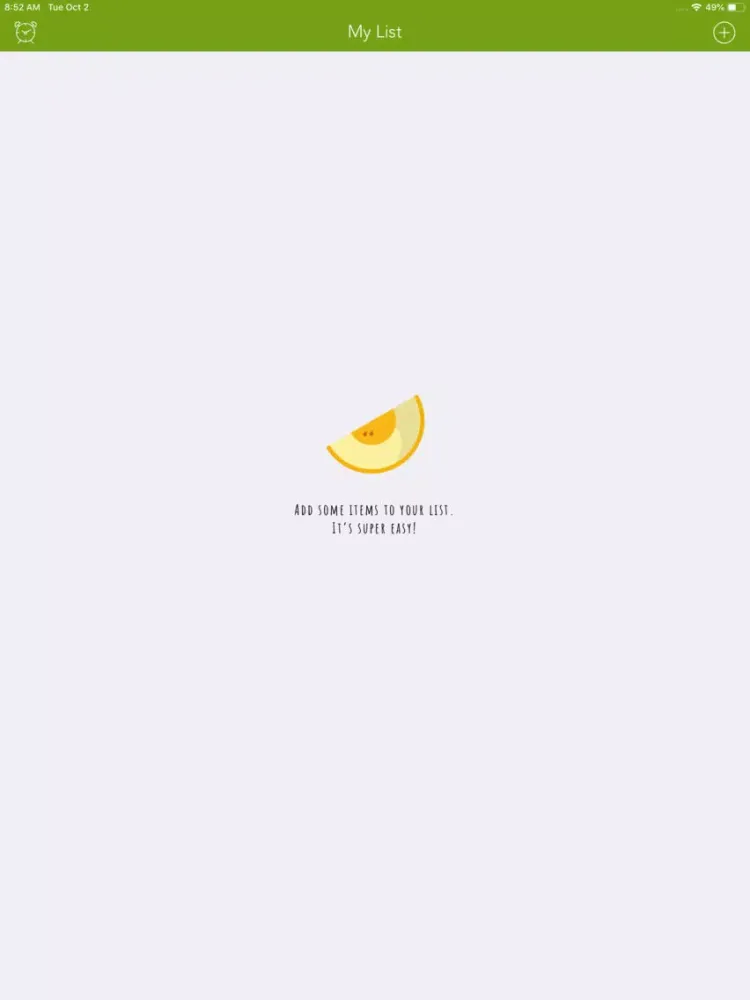 Скриншоты 30 Whole days The shoplist app iPad 
