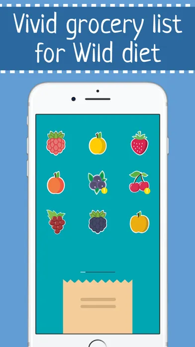 Wild diet Food list for weight loss应用截图