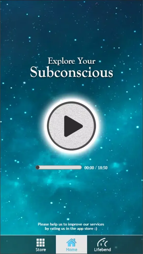 Capturas de tela do Explore Your Subconscious