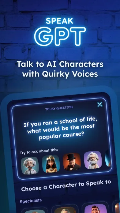 Speak GPT: Voice Chat with AI应用截图