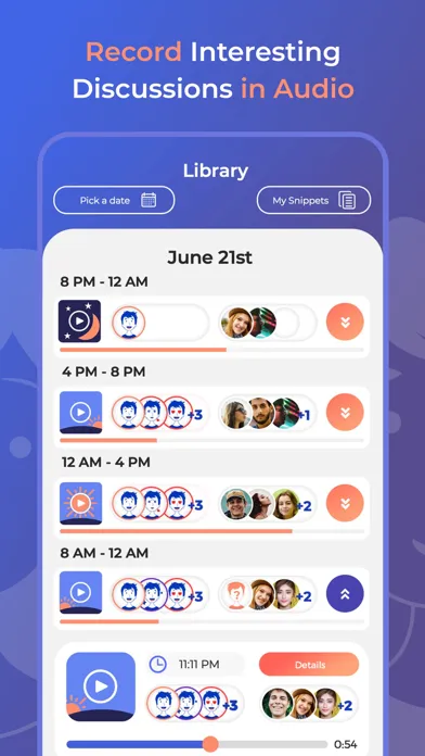 Ảnh chụp màn hình của LifeCassette: Voice Recorder