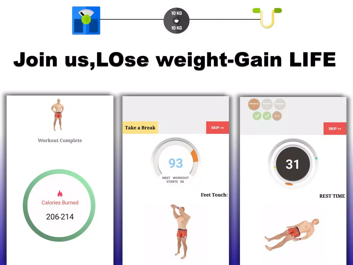 Weight Loss - 10kg/10days iPad  Screenshots