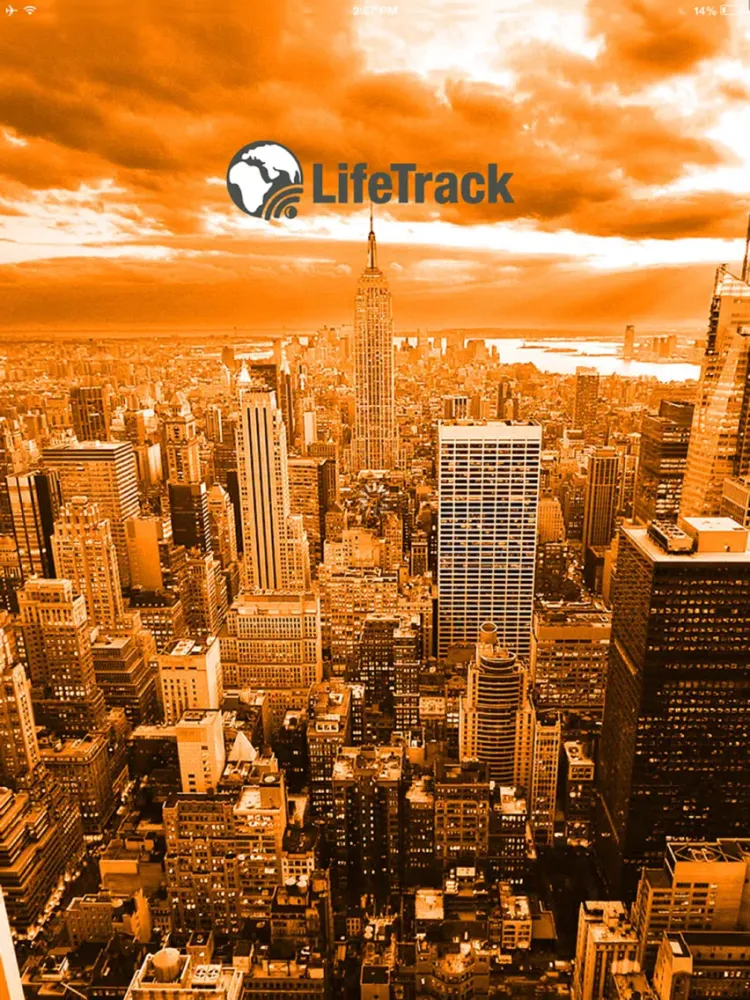 Capturas de tela do LifeTrack Mobile iPad 