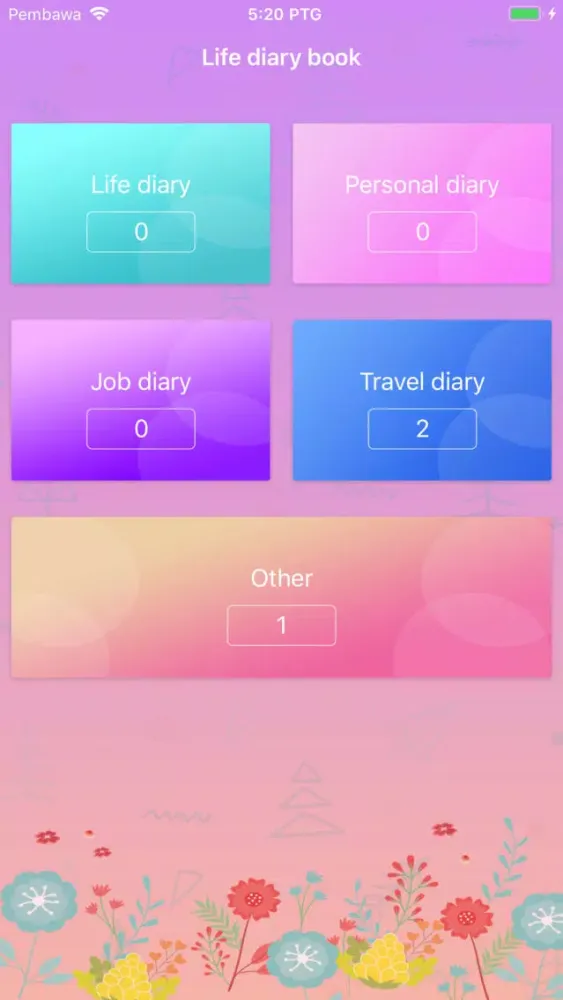 Ảnh chụp màn hình của Life diary book-Write diary