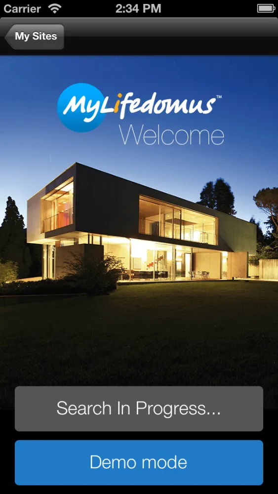 Скриншоты MyLifedomus KNX