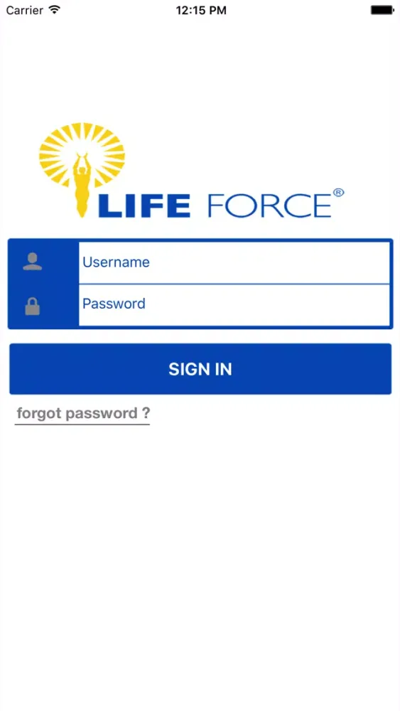 ภาพหน้าจอของ Life Force International