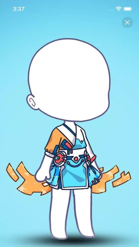 Tangkapan skrin Magic Gacha : club Outfit Idea
