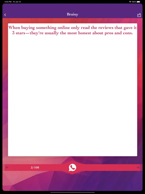 ภาพหน้าจอของ Life Hacks Pro & Weird Facts iPad 