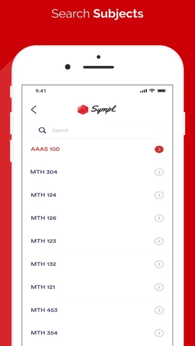 Capturas de pantalla de Sympl.