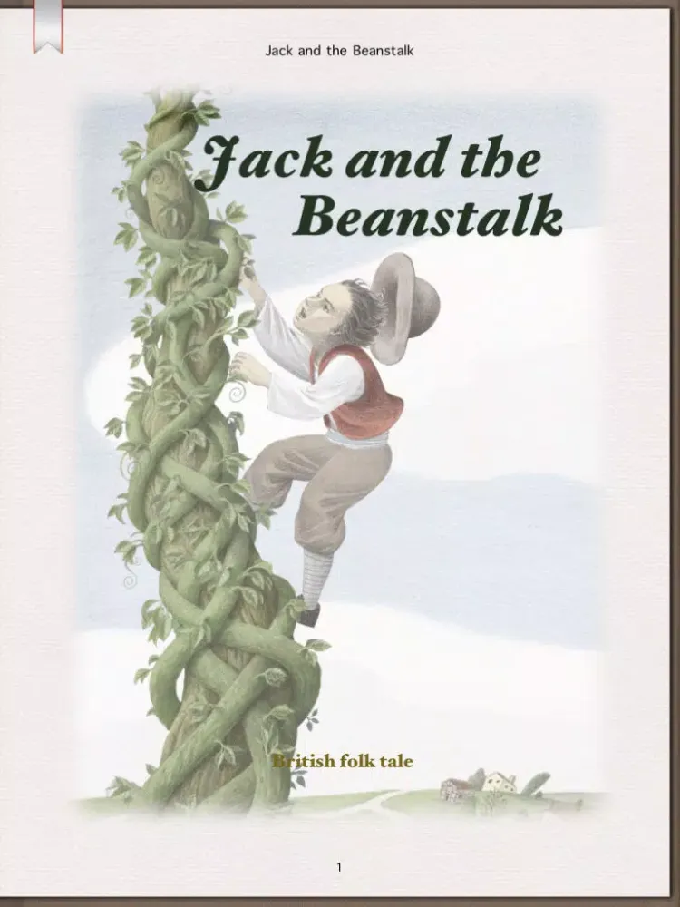 Jack and the Beanstalk - Interactive Storybook iPad  سکرین شاٹس