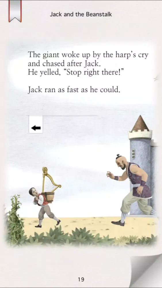 Jack and the Beanstalk - Interactive Storybook سکرین شاٹس