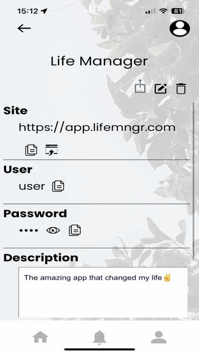 Life Manager Service स्क्रीनशॉट