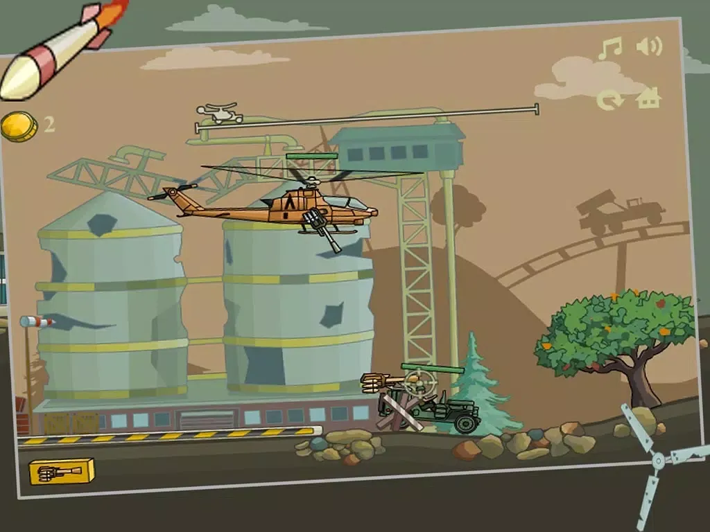 Helicopter Battle：Gunship iPad  Ekran Görüntüleri