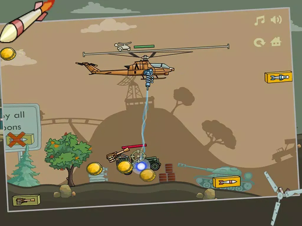 Helicopter Battle：Gunship iPad  Ekran Görüntüleri