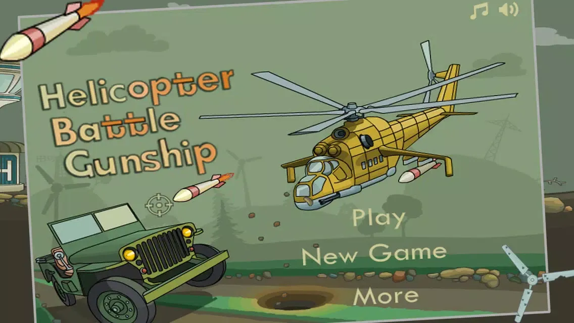 Helicopter Battle：Gunship Ekran Görüntüleri
