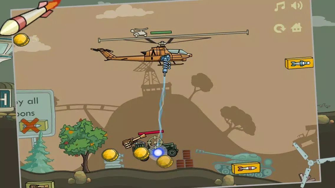 Helicopter Battle：Gunship Ekran Görüntüleri