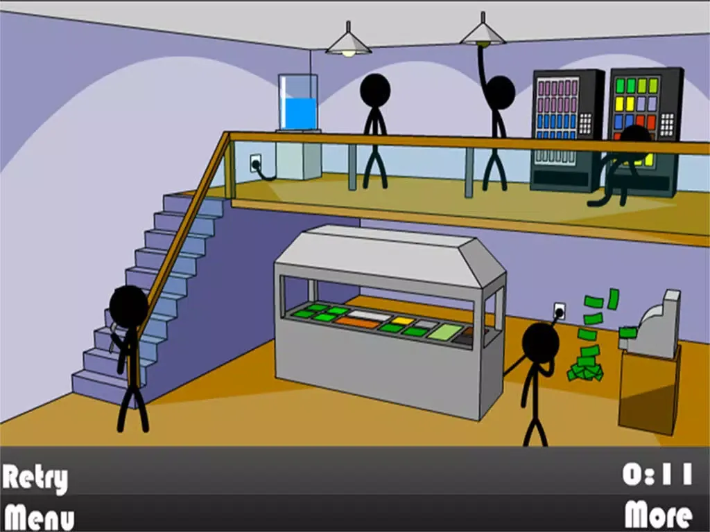ภาพหน้าจอของ Creative Death for Stickman iPad 