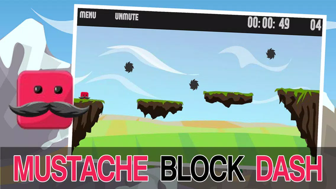 Mustache Block Dash Screenshots