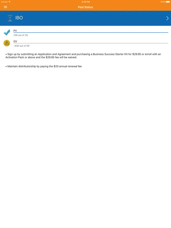Ảnh chụp màn hình của LifePharm Backoffice iPad 