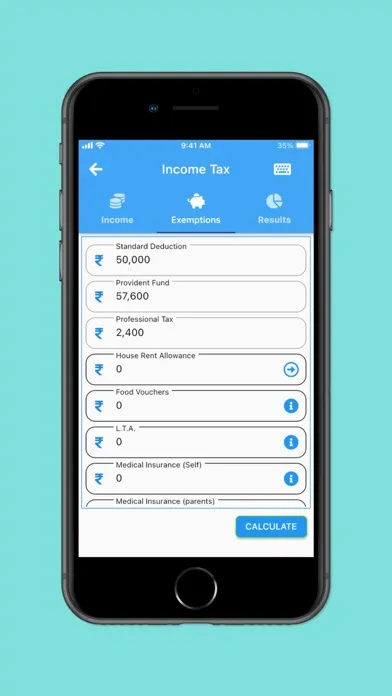 Скриншоты Tapraisal-Income Tax Cal India