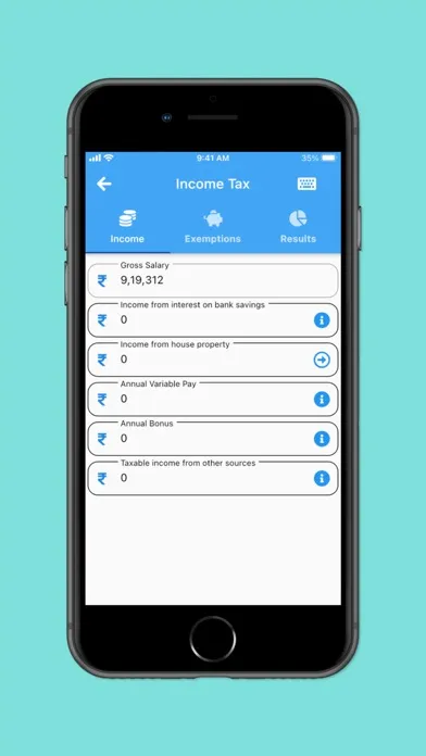 Скриншоты Tapraisal-Income Tax Cal India