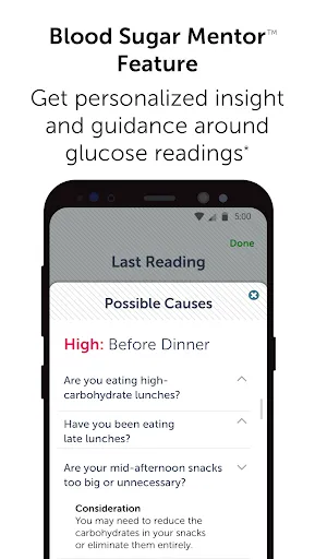 ​OneTouch Reveal® app Screenshots