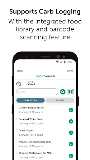 ​OneTouch Reveal® app Screenshots