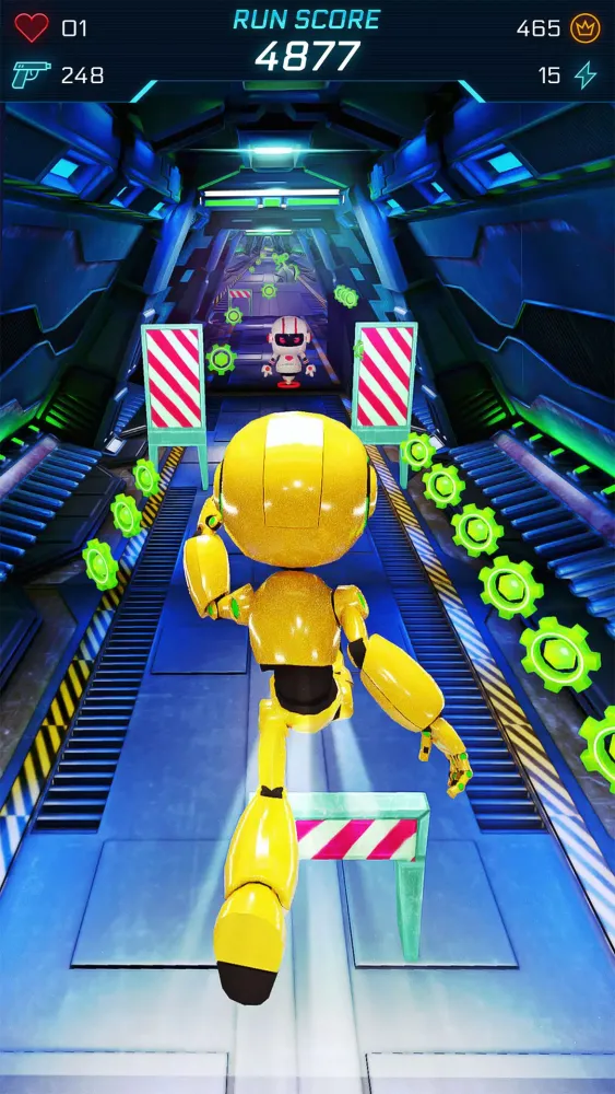 Ảnh chụp màn hình của Doozy Robot Runner 3D
