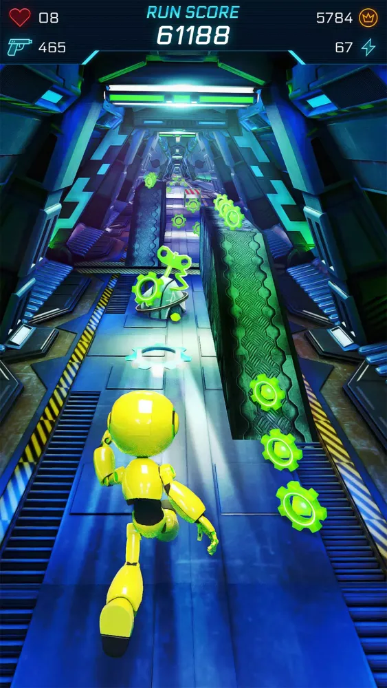 Ảnh chụp màn hình của Doozy Robot Runner 3D