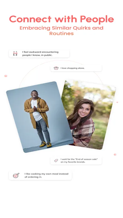 Screenshot di Someone Like Me: Match & Chat
