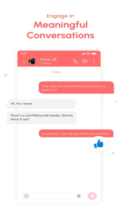 Screenshot di Someone Like Me: Match & Chat