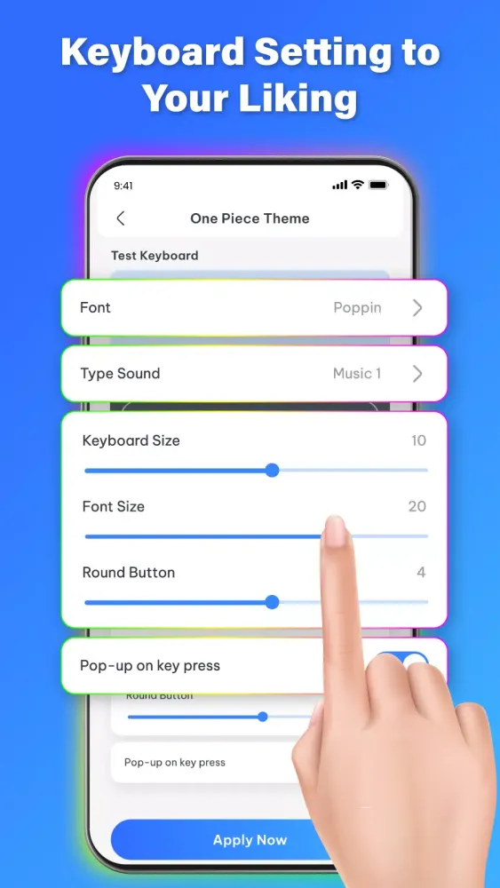 Fonts Keyboard: Themes & Emoji Screenshots