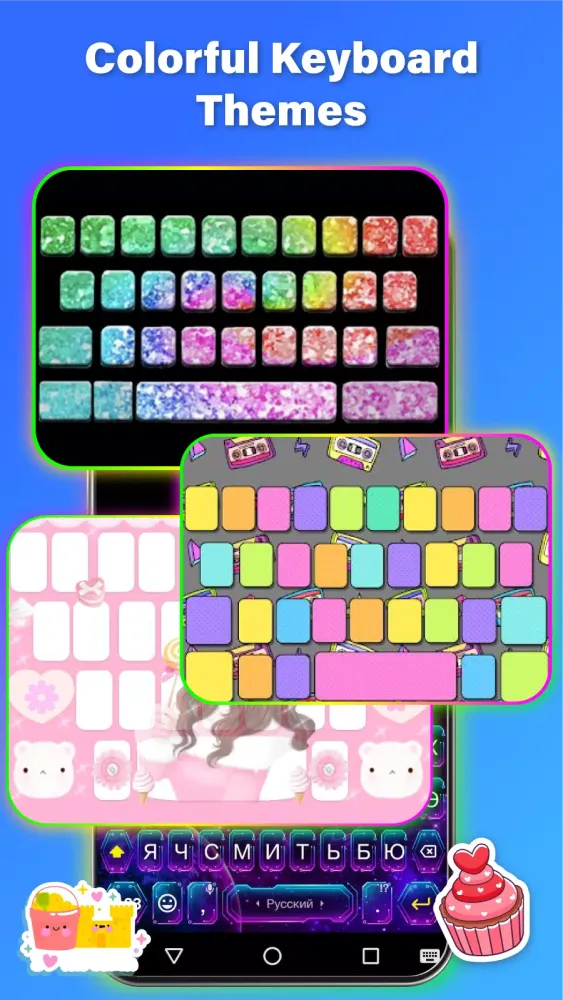 Fonts Keyboard: Themes & Emoji Screenshots