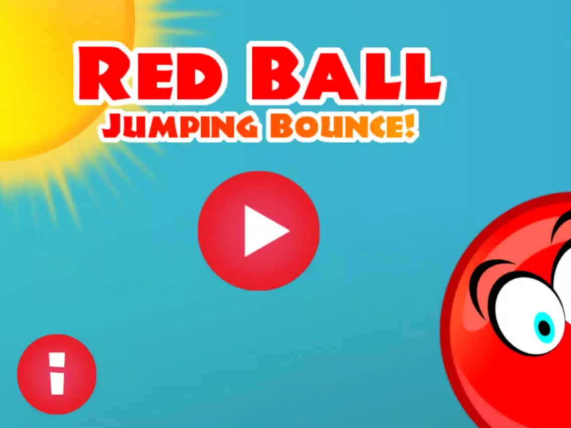 Capturas de pantalla de Red Ball Jumping Bounce iPad 